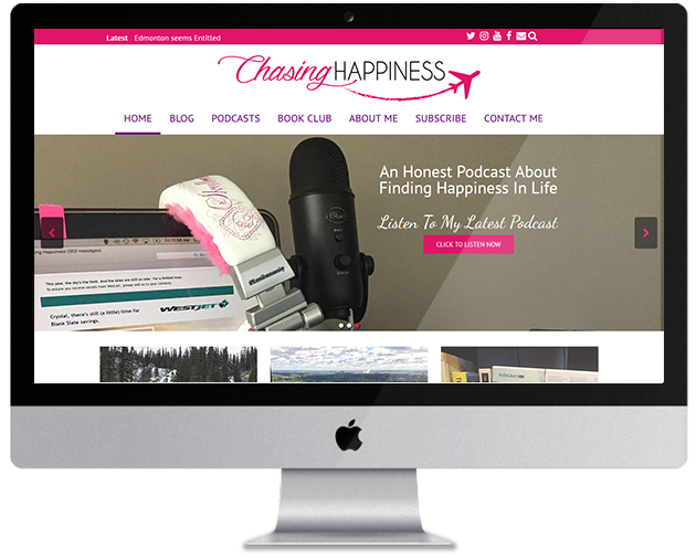 chasing happiness portfolio screen