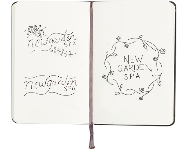 new garden spa notebook