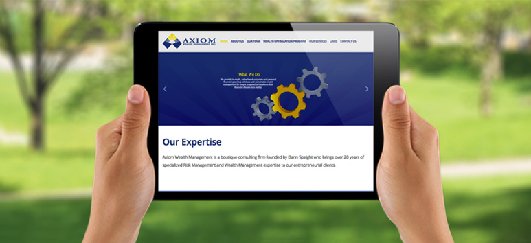 axiom wealth management ipad